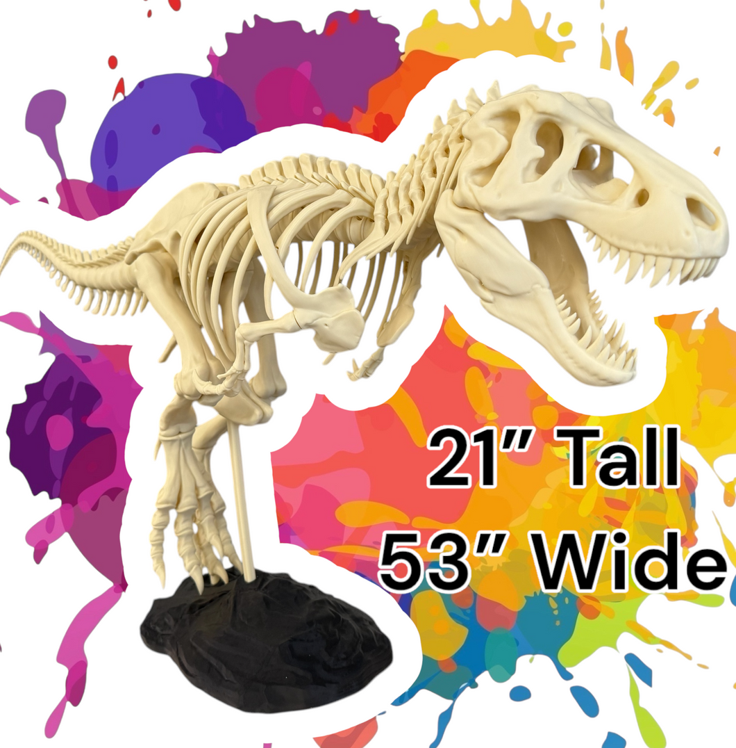 3D Printed Dinosaur Skeleton DIY Kit