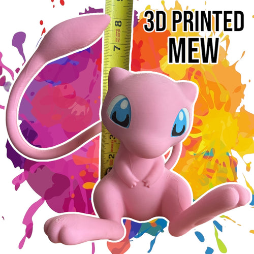 3D Printed Mew PreOrder - TwistedMack3D