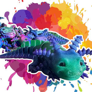 3D Printed Axolotl - TwistedMack3D