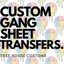 Custom Gang Sheet DTF Transfers
